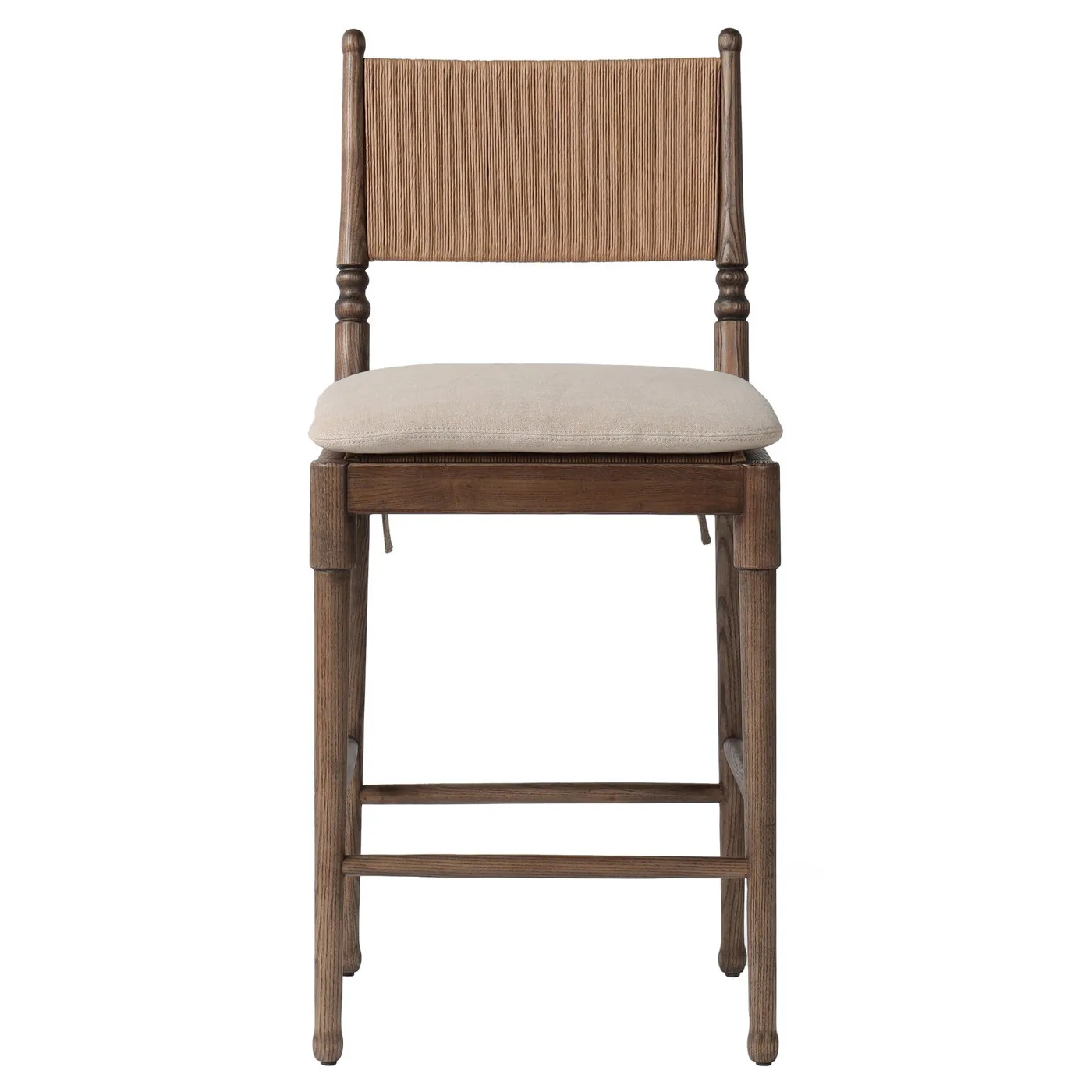 Fayth Broadway Dune Linen Counter Stool