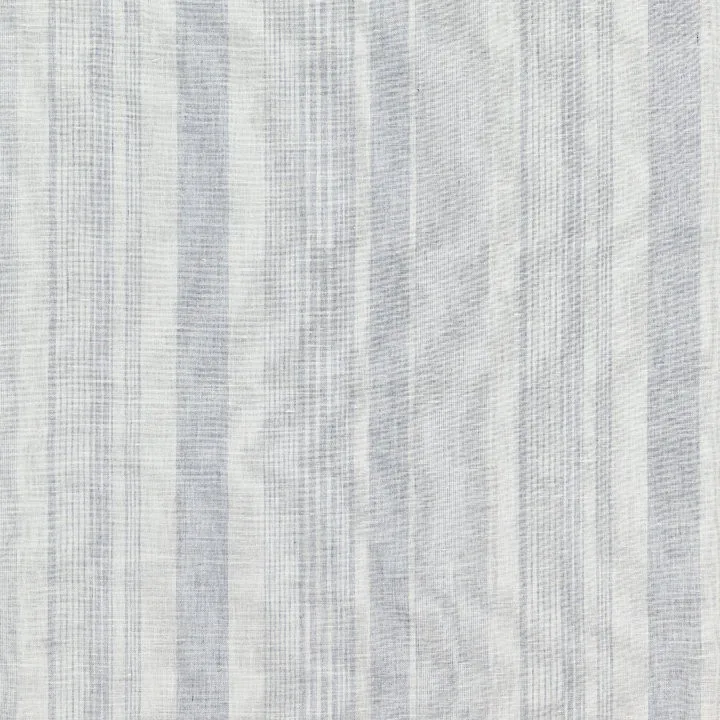 Striped sheer fabric in a quiet linear rhythm
